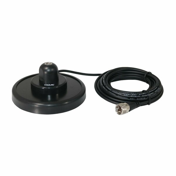 Tram CB 5" Magnet Antenna Mount with 17 ft. Cable and Steel Housing w/Boot 240-B
